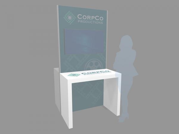 RE-1615 Rental Genius Bar E (shown w/ lightbox)-- Image 1